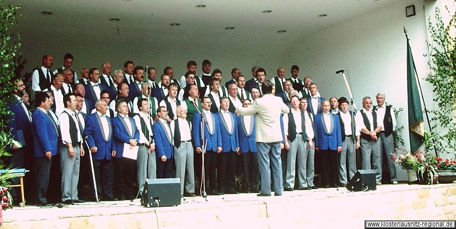 Männergesangsverein Bad Klosterlausnitz - Fotos um 1998