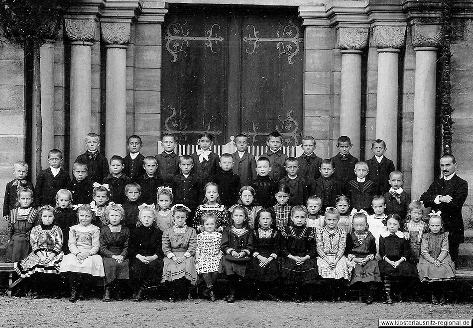 Klassenfoto aus dem Jahr 1899